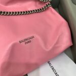 Replica Balenciaga Crush Small Tote Pink