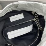 Replica Balenciaga Crush Small Tote White