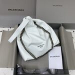 Replica Balenciaga Crush Small Tote White - hoogwaardige replica designertas