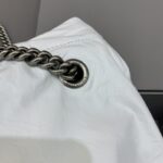 Replica Balenciaga Crush Small Tote White - high-end replica designer purse