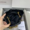 Fake Balenciaga Crush Small Tote Black - premium superclone handbag