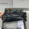 Fake Balenciaga Crush Small Tote Black - designer handbag clone