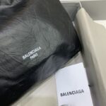 Replica Balenciaga Crush Small Tote Black