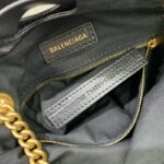 Replica Balenciaga Crush Small Tote Black