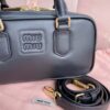 Fake Miu Miu Arcadie Small Full Black - 1:1 premium replica handbag