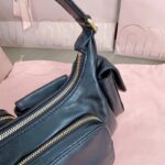 Replica Miu Miu Nappa Pocket Bag Black