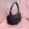 Replica Miu Miu Nappa Pocket Bag Black - 1:1 premium replica handbag