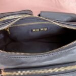 Replica Miu Miu Nappa Pocket Bag Black