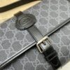 Fake Gucci GG Messenger Black Canvas - high-quality designer bag dupe