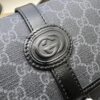Fake Gucci GG Messenger Black Canvas - ultra-realistic fake purse