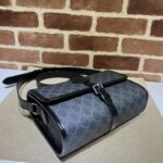 Replica Gucci GG Messenger Black Canvas