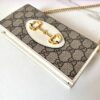 Replica Gucci Horsbet Chain Clutch White - ultra-realistic fake purse