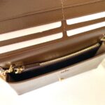Replica Gucci Horsbet Chain Clutch Brown - premium superclone handbag