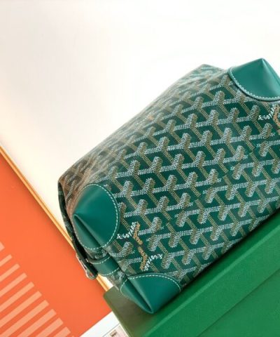 Replica Goyard Toiletry Bag Green - top-grade luxury bag dupe