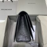 Replica Balenciaga Crush Small Full Black 2.0 - high-end replica designer purse