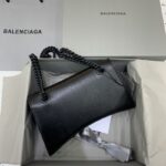 Replica Balenciaga Crush Small Full Black 2.0