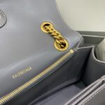 Replica Balenciaga Crush Small Grey - 1:1 premium replica handbag