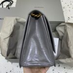 Replica Balenciaga Crush Large Grey - elite factory replica handbag