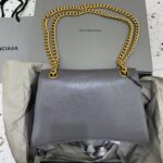 Replica Balenciaga Crush Large Grey - premium superclone handbag