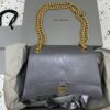 Replica Balenciaga Crush Large Grey - best quality fake designer bag