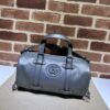 Fake Gucci Luggage Bag Grey - high-end replica designer purse