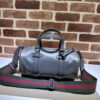Fake Gucci Luggage Bag Grey - 1:1 premium replica handbag