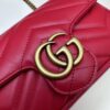 Fake Gucci Matelassé Mini Red - 1:1 premium replica handbag