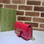 Replica Gucci Matelassé Mini Red