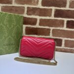 Replica Gucci Matelassé Mini Red