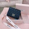 Replica Miu Miu Pocket Wallet Black - best quality fake designer bag