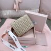 Fake Miu Miu Pocket Wallet Beige - premium superclone handbag