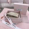Fake Miu Miu Pocket Wallet Beige - high-quality designer bag dupe
