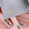 Fake Miu Miu Pocket Wallet Light Blue - best quality fake designer bag