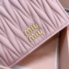 Replica Miu Miu Pocket Wallet Pink - high-quality designer bag dupe