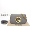Replica Gucci Blondie Leather Grey - designer handbag clone