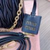 Fake Miu Miu Matelassé Black - 1:1 premium replica handbag