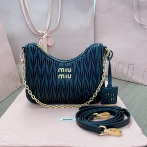Fake Miu Miu Matelassé Black - premium superclone handbag
