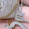 Fake Miu Miu Matelassé White - elite factory replica handbag