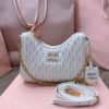 Fake Miu Miu Matelassé White - 1:1 premium replica handbag