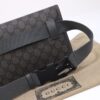 Fake Gucci Ophidia GG Small Waist Grey - elite factory replica handbag