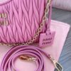 Fake Miu Miu Matelassé Pink - 1:1 premium replica handbag