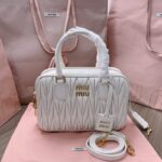 Replica Miu Miu Arcadie Medium White - elite factory replica handbag