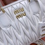 Replica Miu Miu Arcadie Medium White