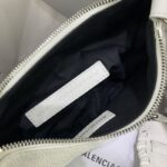 Réplica da bolsa Balenciaga Le Cagole branca - réplica premium 1:1