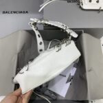 Réplica da bolsa Balenciaga Le Cagole branca - réplica de fábrica de elite