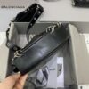 Replica Balenciaga Le Cagole Black Silver - 1:1 premium replica handbag