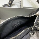 Replica Balenciaga Le Cagole Nero Argento