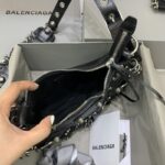 Replica Balenciaga Le Cagole Nero Argento - borsa superclone premium