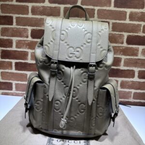Fake Gucci Medium Backpack Full Beige - 1:1 premium replica handbag