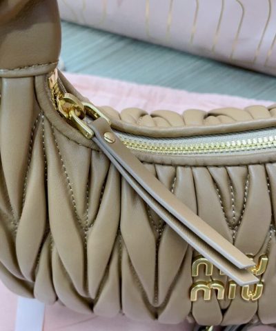 Fake Miu Miu Wander Brown - premium superclone handbag